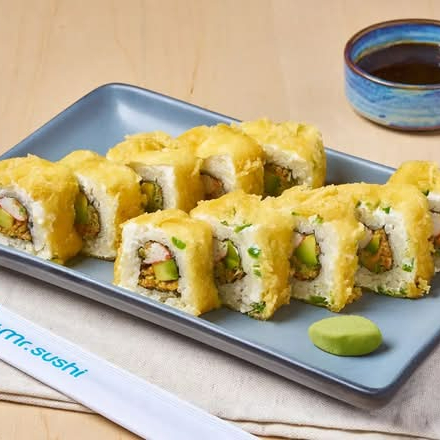 Sushi Mr. Tempura – Manchego Capeado, Cangrejo y C