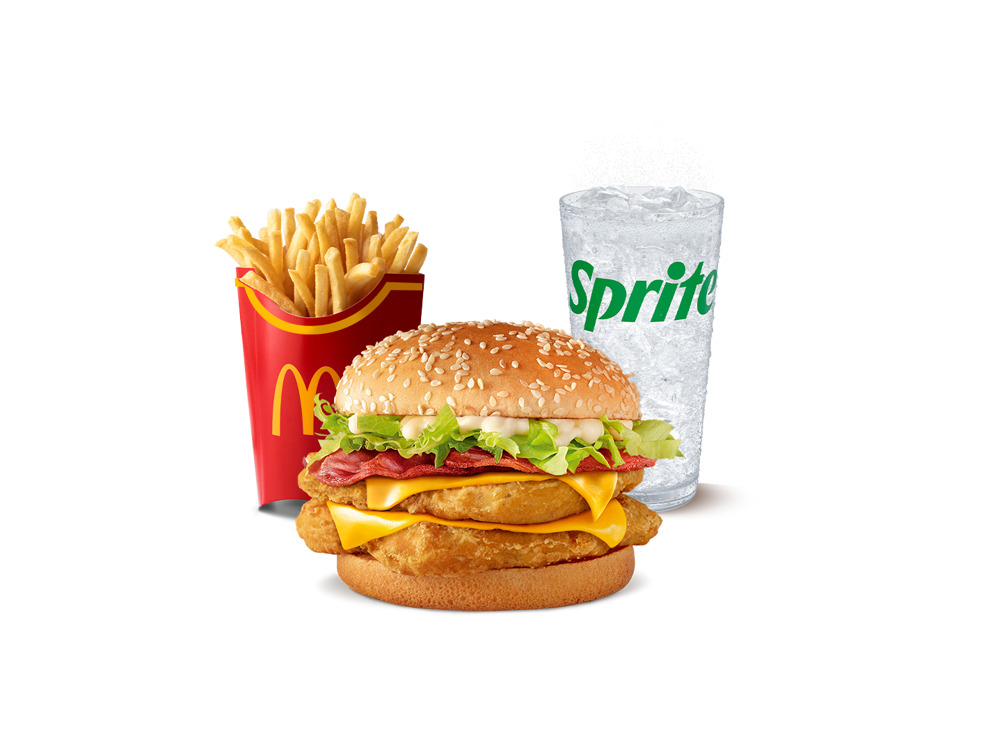 Combo grande Doble McPollo Bacon