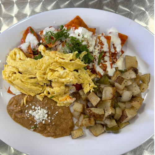Chilaquiles con Huevo