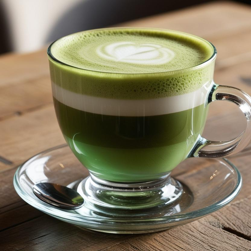 Capuchino de Té Matcha Organico