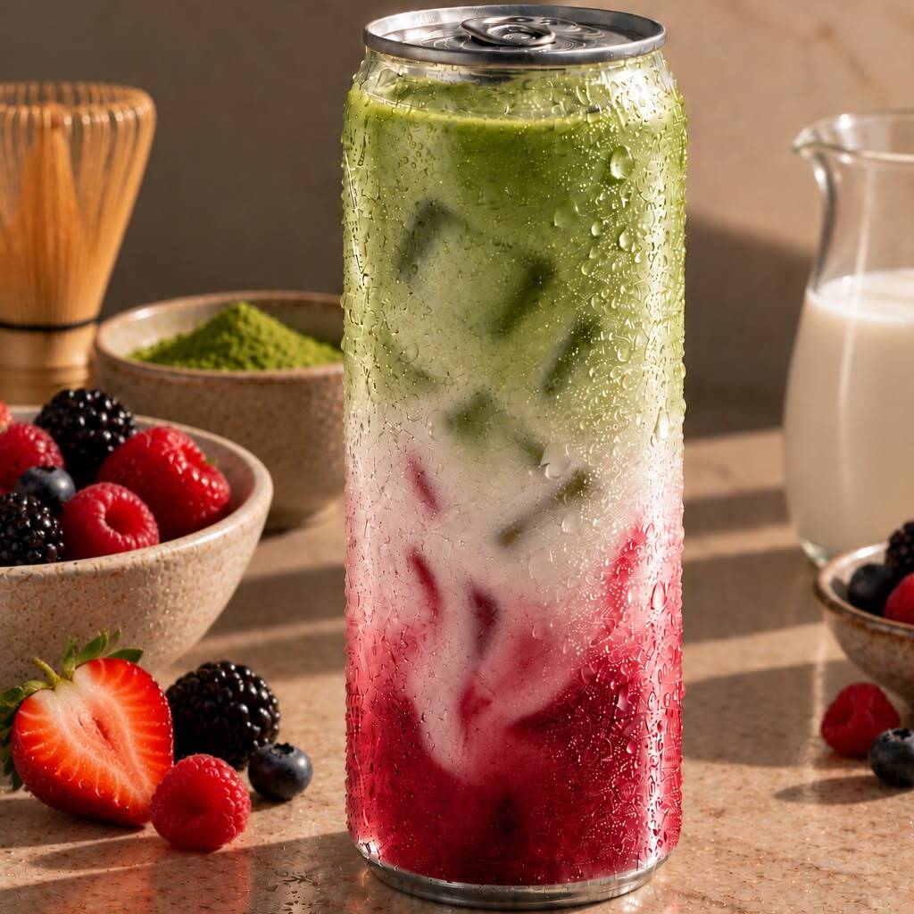 Matcha Frutos Rojos 500 ml