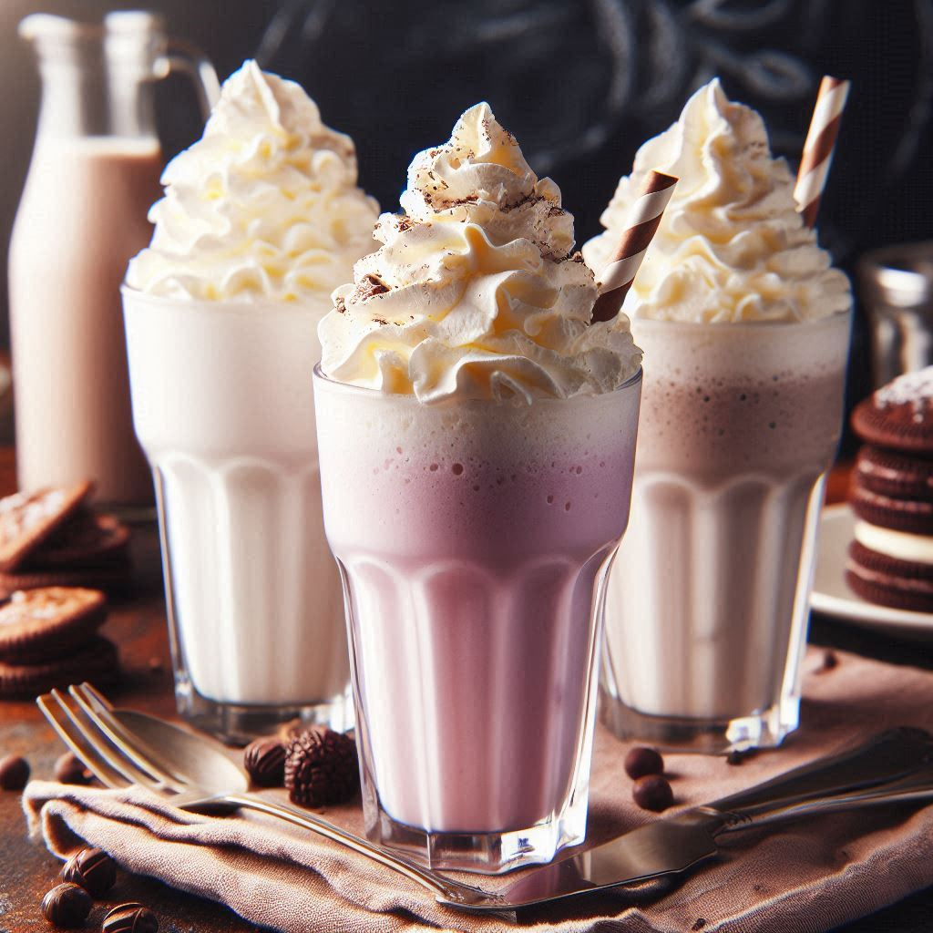 Malteada de Fresa