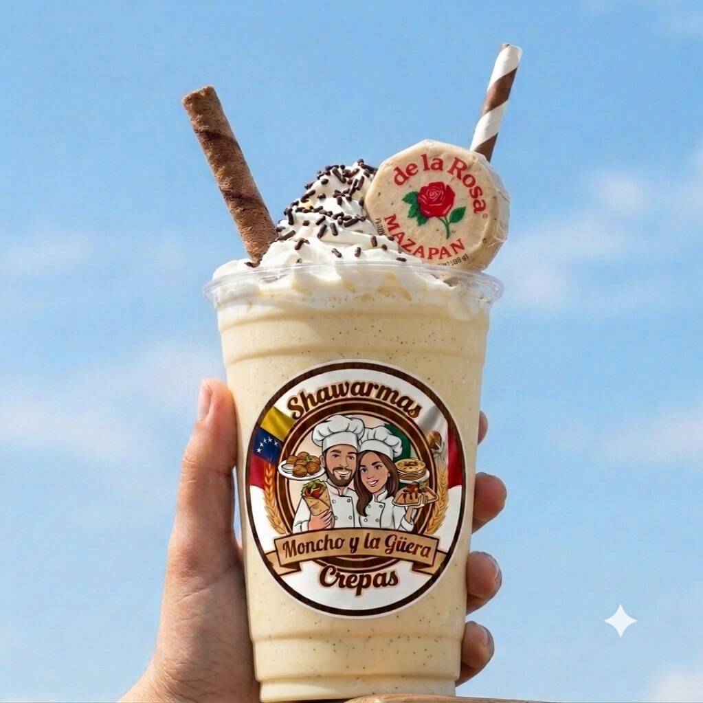 Frappe de mazapán 500ml
