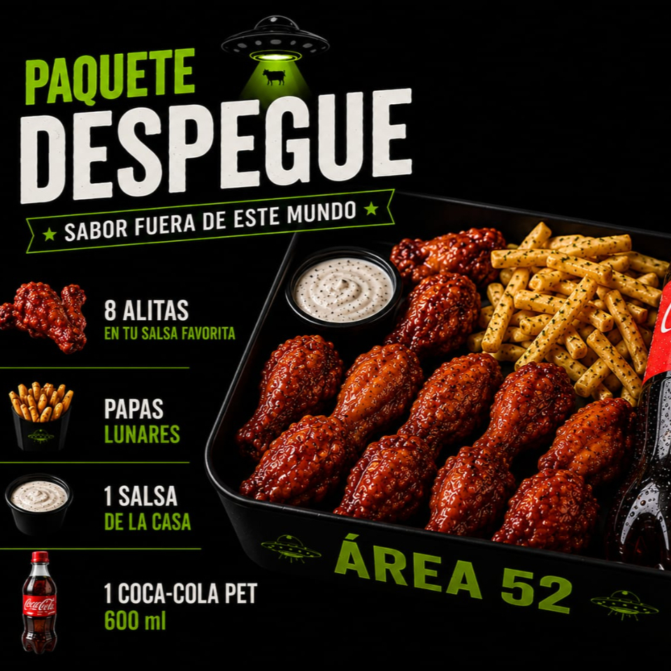 Alitas Despegue (8 Pzas )