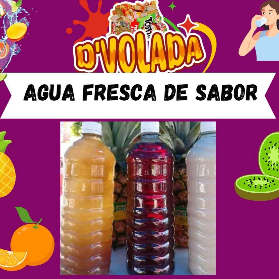 Aguas Frescas Medio L