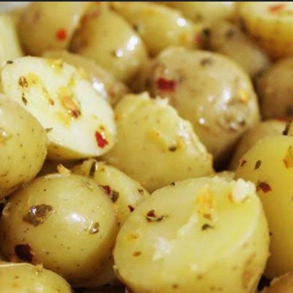 batata calabresa ( obs: contem pimenta )