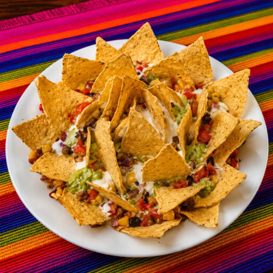 Nachos con 2 Ingredientes