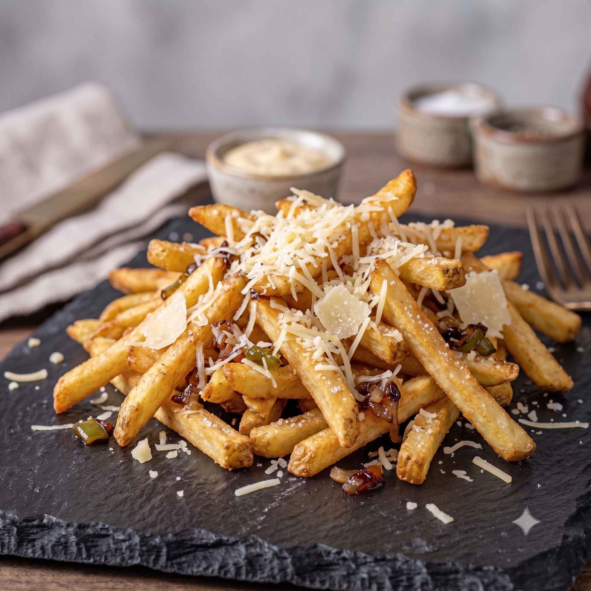 Papitas con Queso