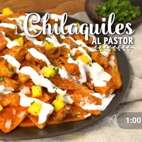 Chilaquiles con Pastor