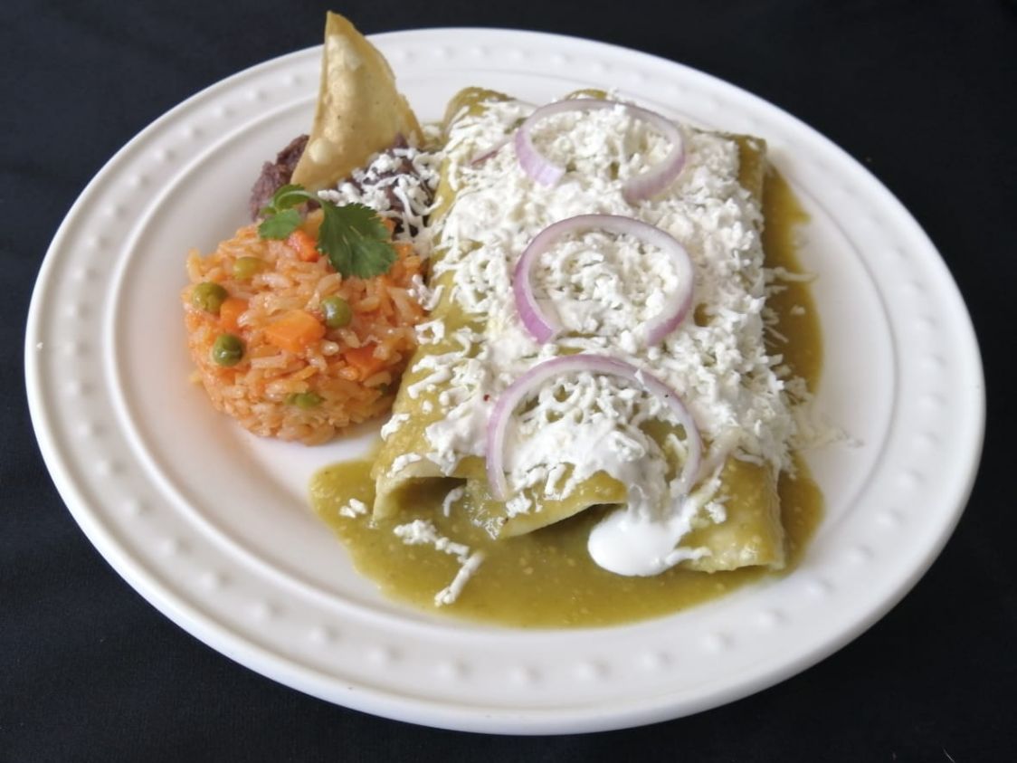 Enchiladas Verdes