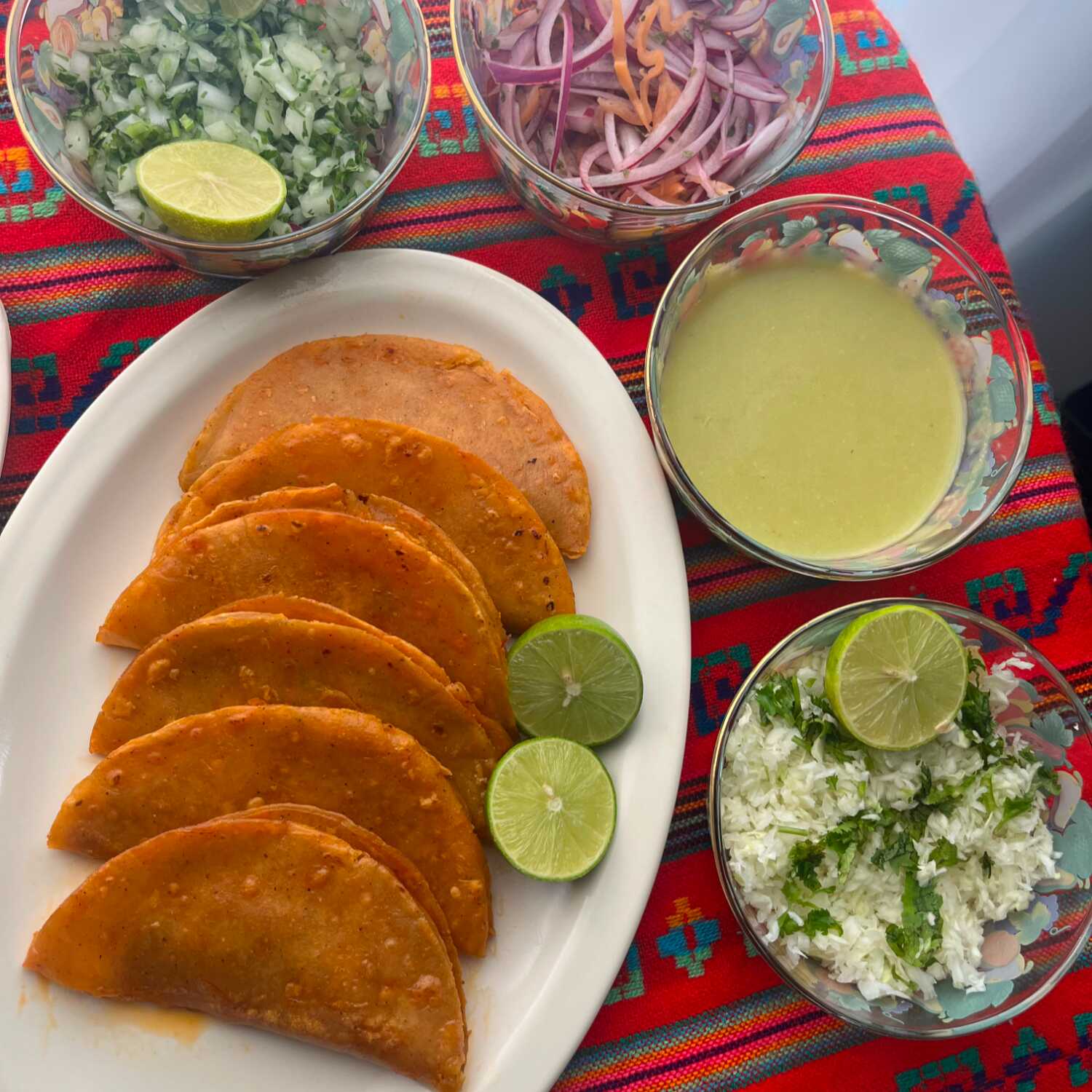 Taco de Papa con Chorizo