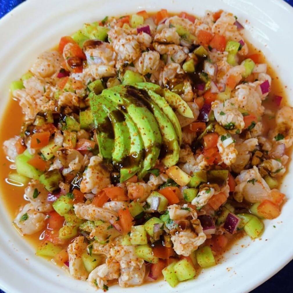 Tosti Ceviche Camarón