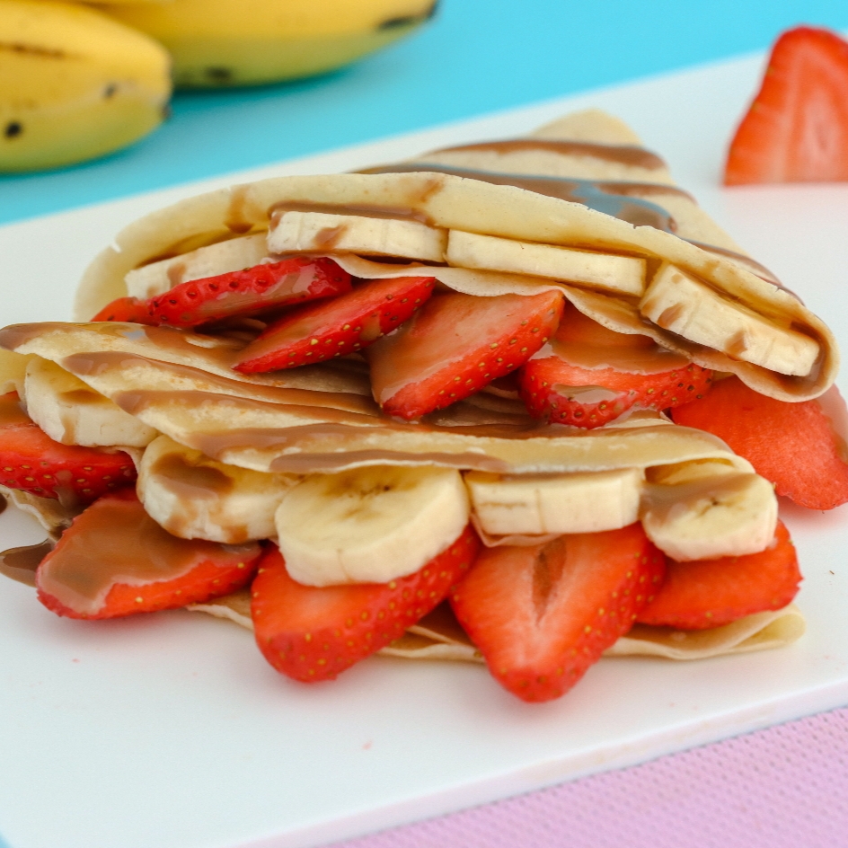 Crepe de Fruta con Chin Chin