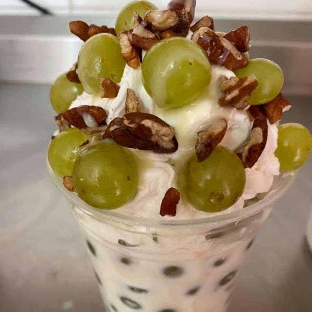 Uvas con Crema