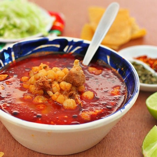 Pozole Grande Con Pollo Promocion