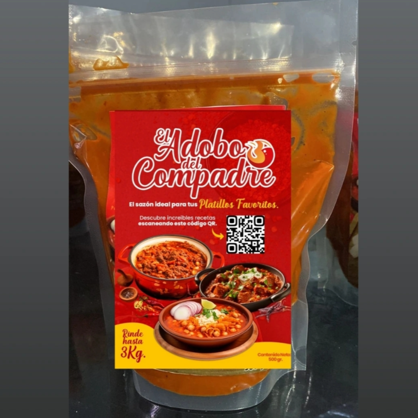 Bolsas de "El Adobo del Compadre"