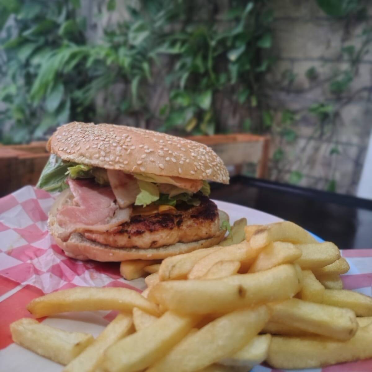 Hamburguesa de Pollo