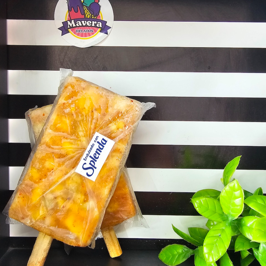 Paleta de Caldo de Oso con Splenda