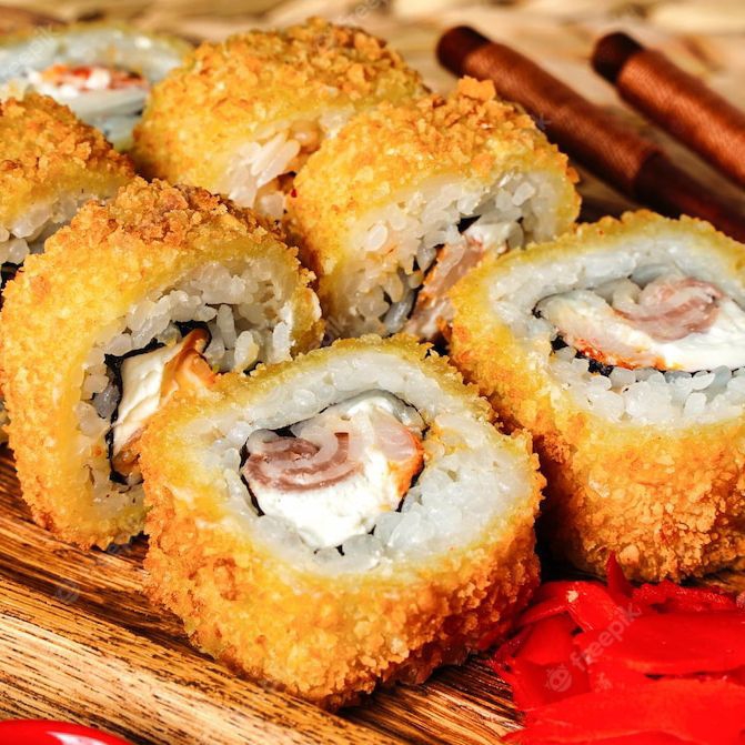 ARMA TU SUSHI TEMPURA + ENTRADA +BEBIDA GRATIS