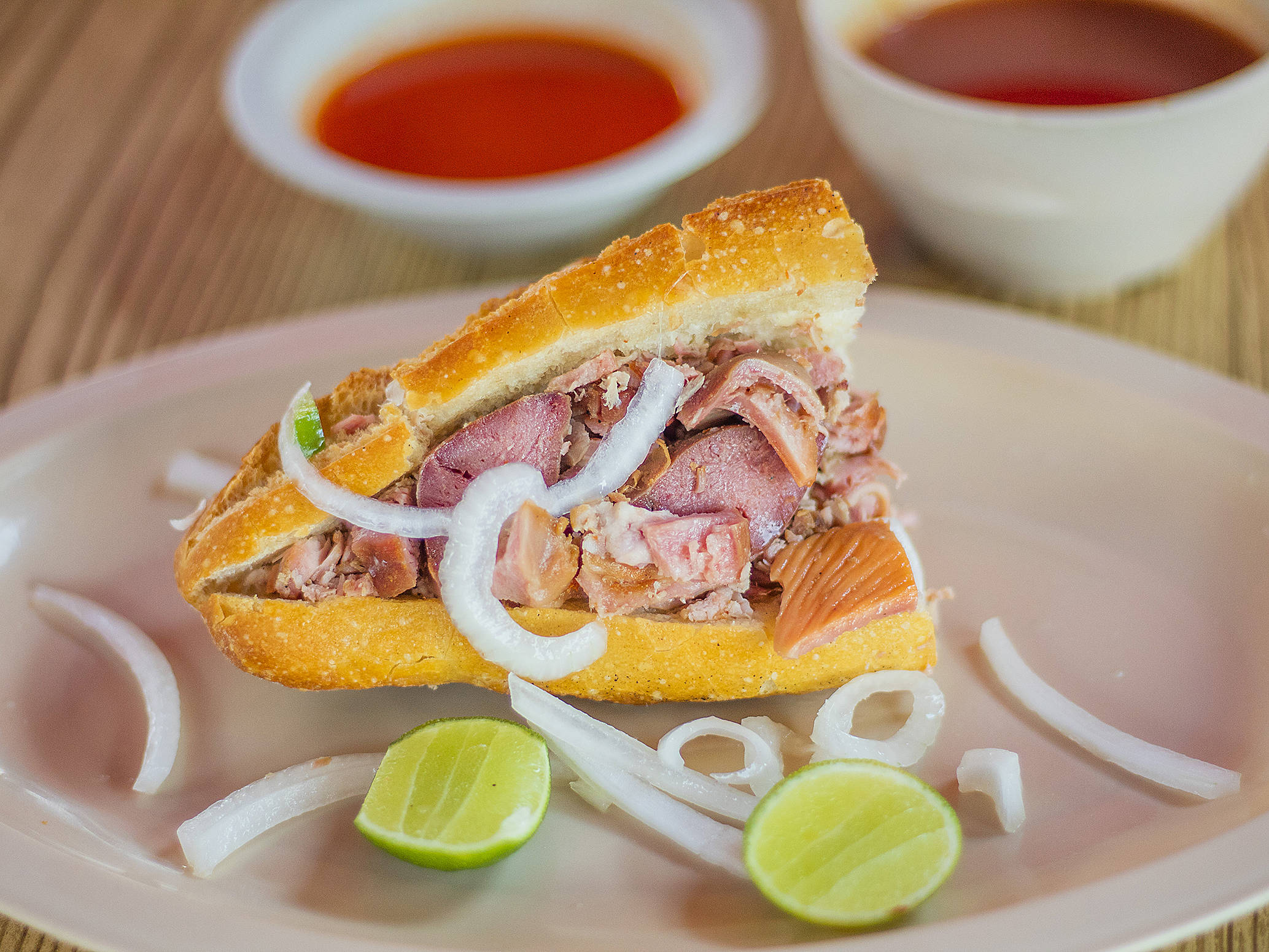 Mini Torta de Carnitas