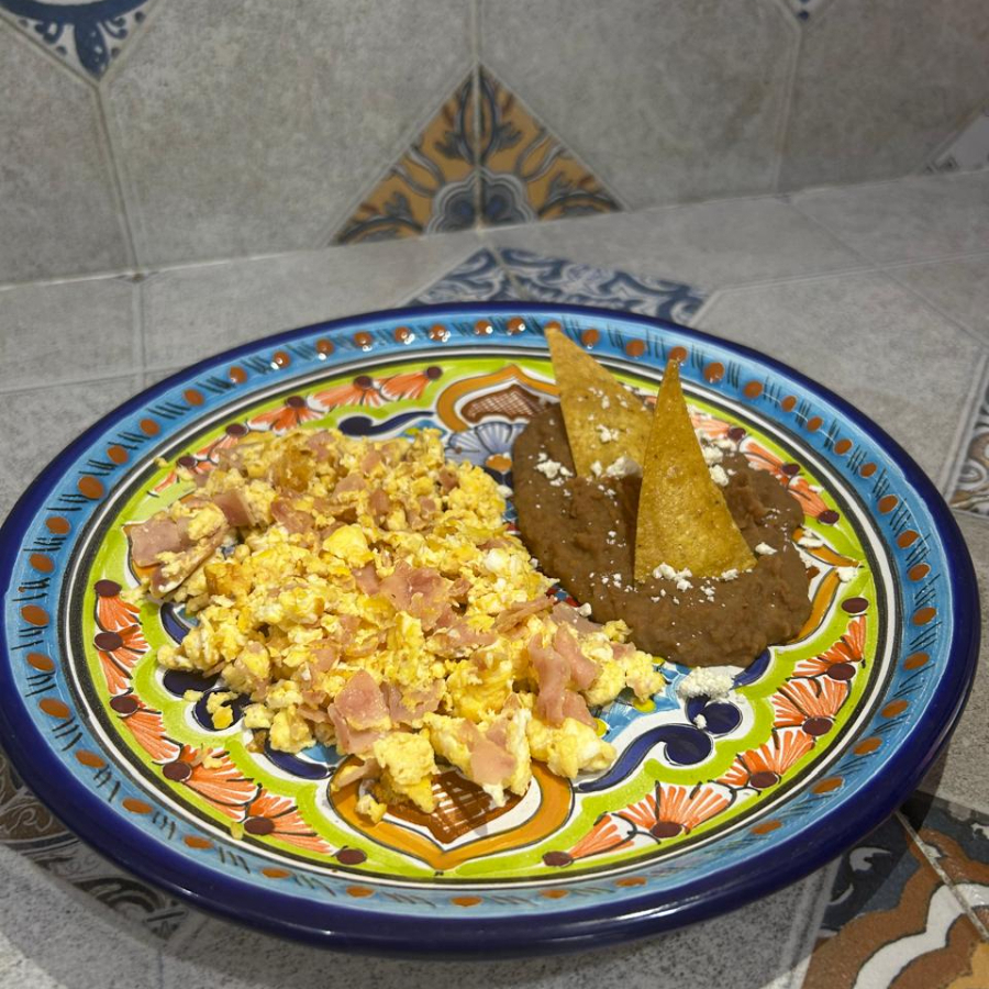 Huevos Tradicionales con Jamón