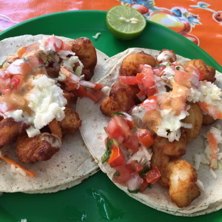Taco de Camarón Capeado