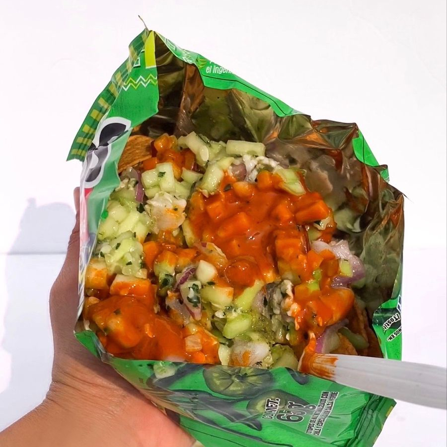 TOSTICAMARON VERDE
