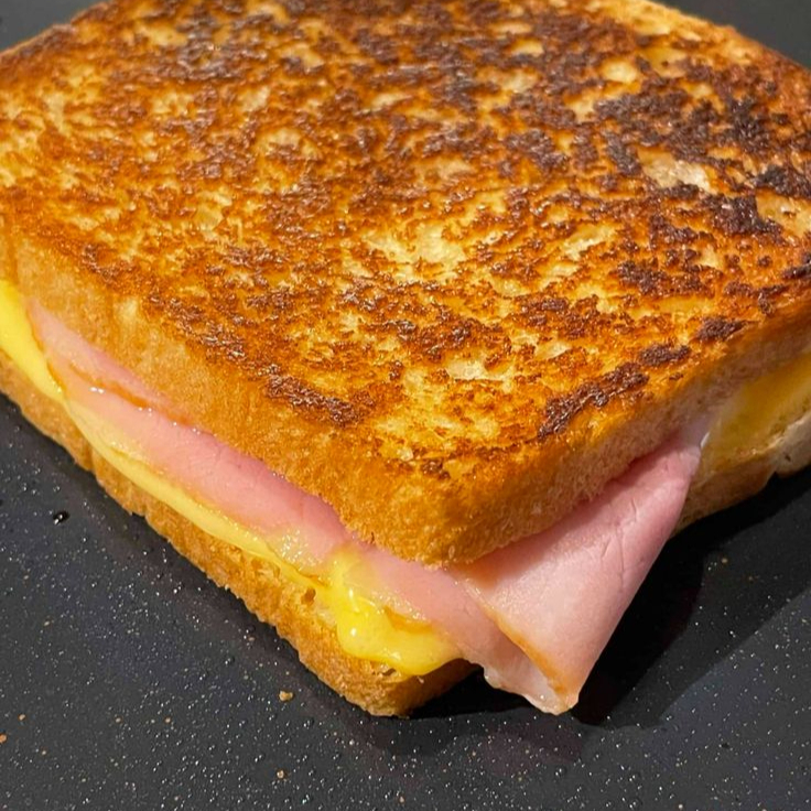 Grilled Cheese Sandwich & Ham