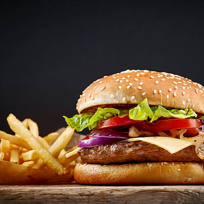 Hamburguesa SIRLOIN SENCILLA CON PAPAS