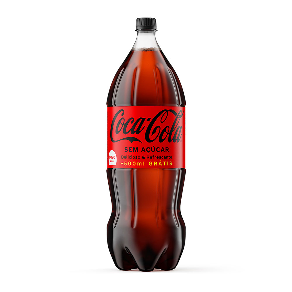 Coca cola zero 2,5 litros gelada