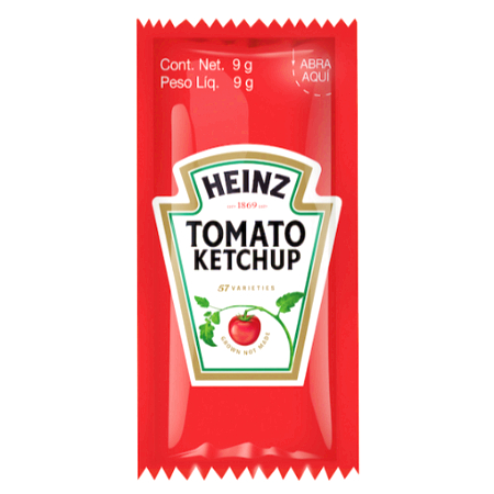 Aderezo Kétshup 8 pzs