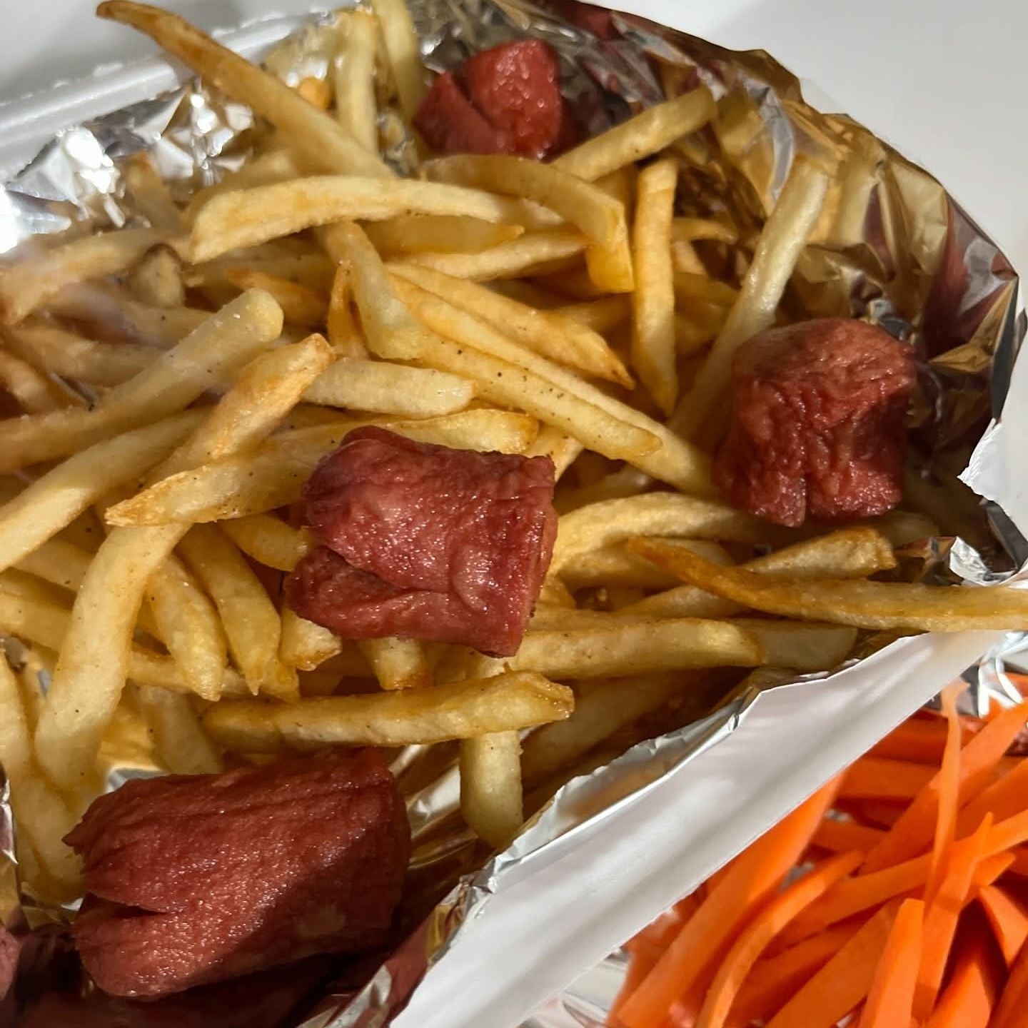 Salchipapas