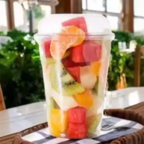 Fruta en vaso
