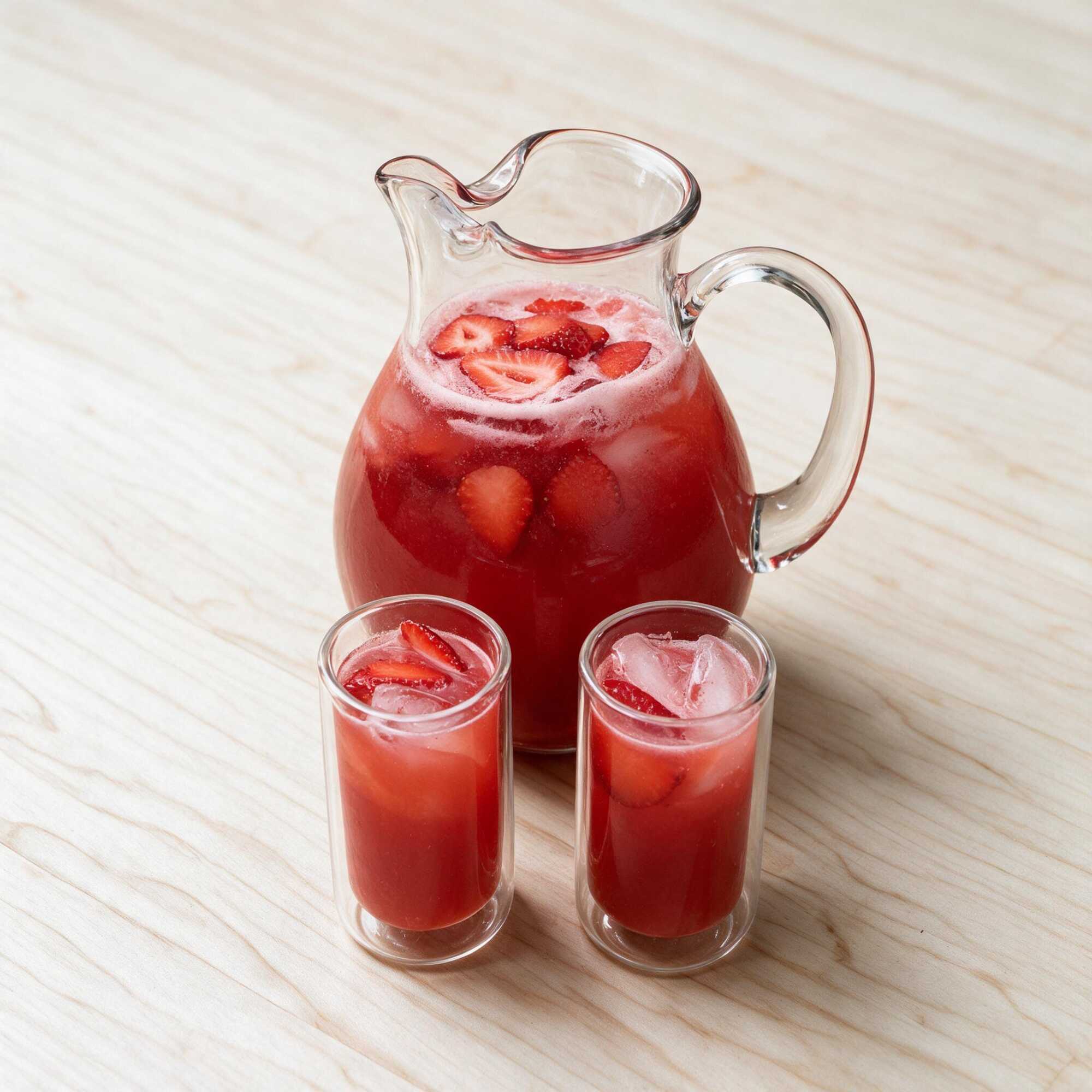 Agua de fresa (1 lt)