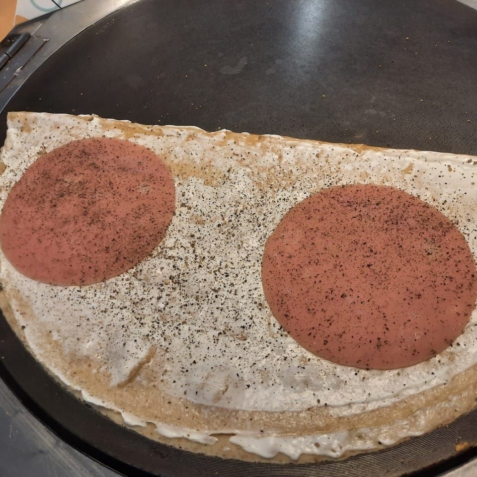 Crepa de Filadelfia con Jamón