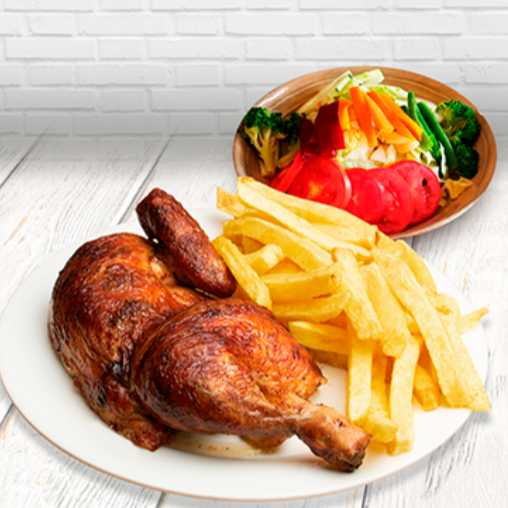 1/2 Pollo a la Brasa