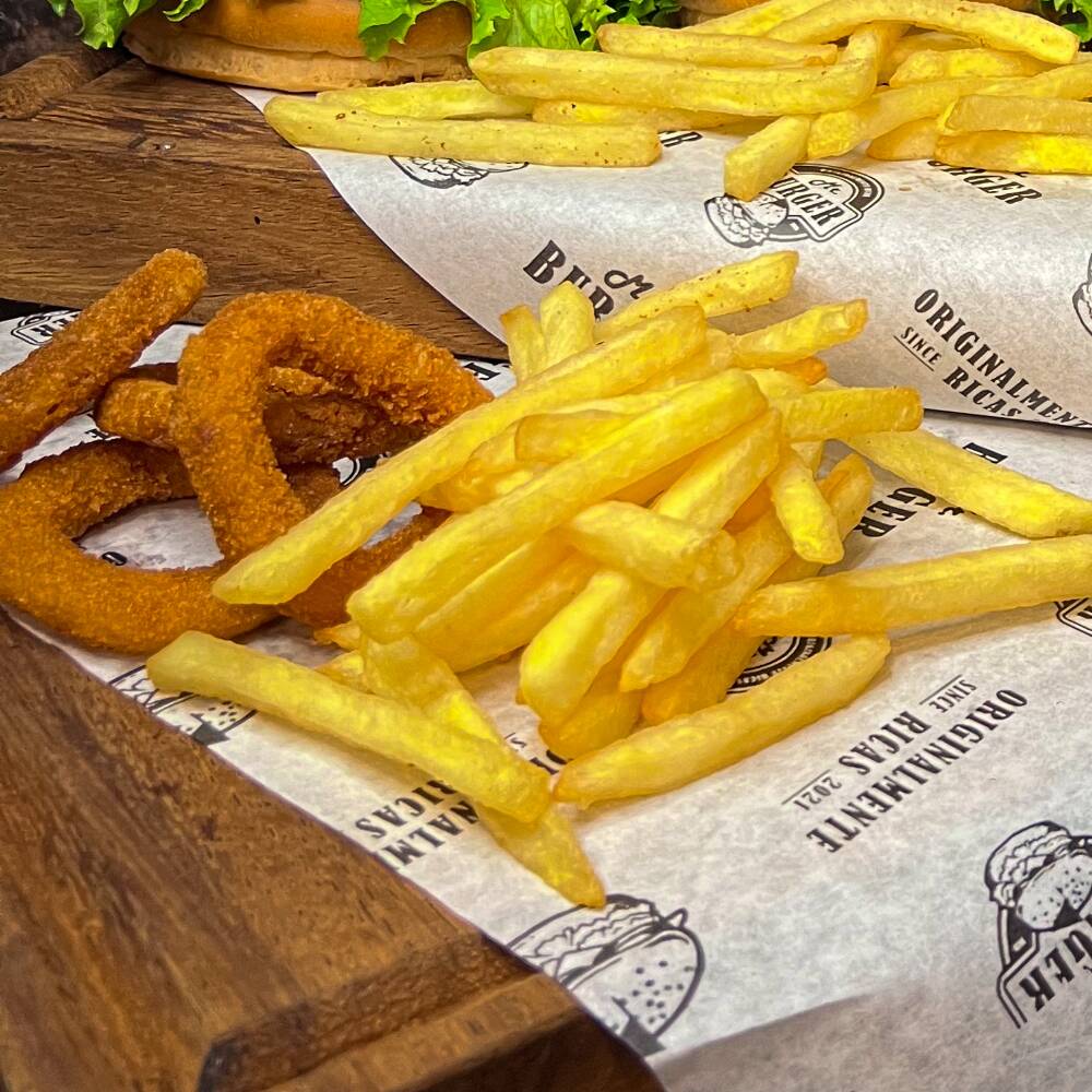 Mix de Papas a la Francesa y Aros de Cebolla
