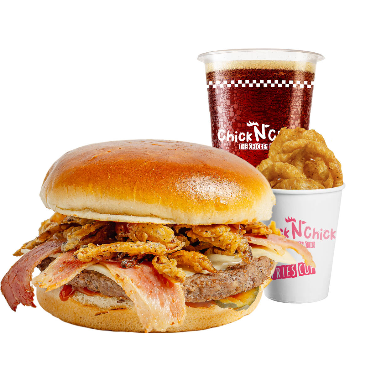 COMBO SMOKEHOUSE BBQ BACON BURGER