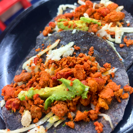 Quesadilla Azul De Pastor