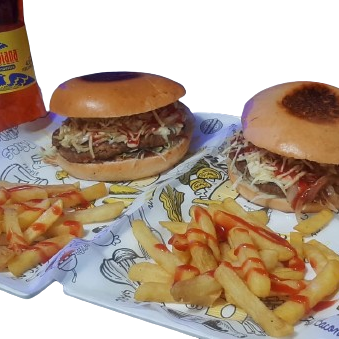 combo pareja HAMBURGUESAS.