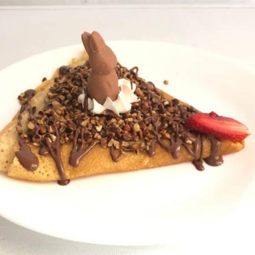 Crepa de NUTELLA con Conejito y Nuez