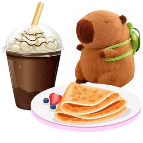 Combo con Llavero Capibara