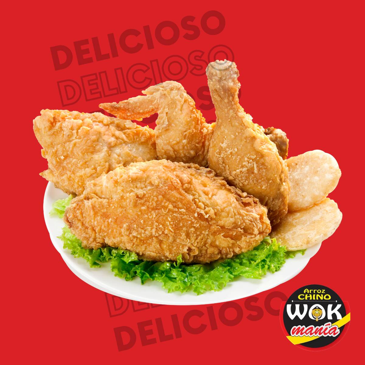 1/2 Pollo + 1 Acompañamiento