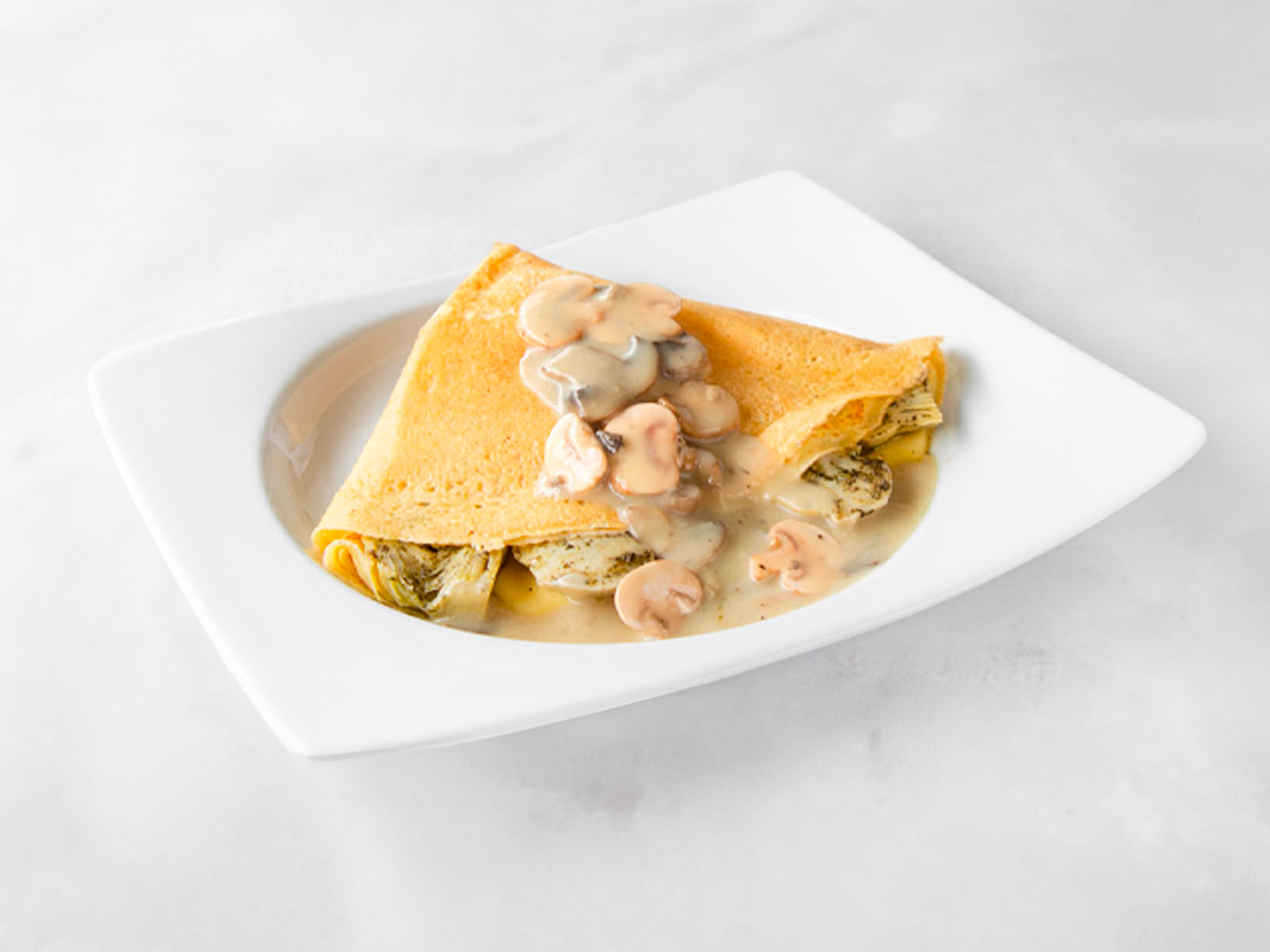 Champiñones, Alcachofa y Queso