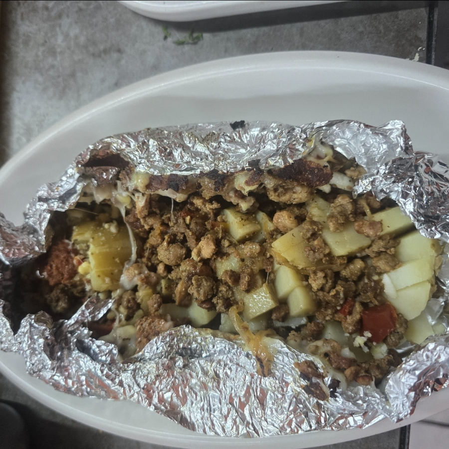 Papa Rellena de Campechana
