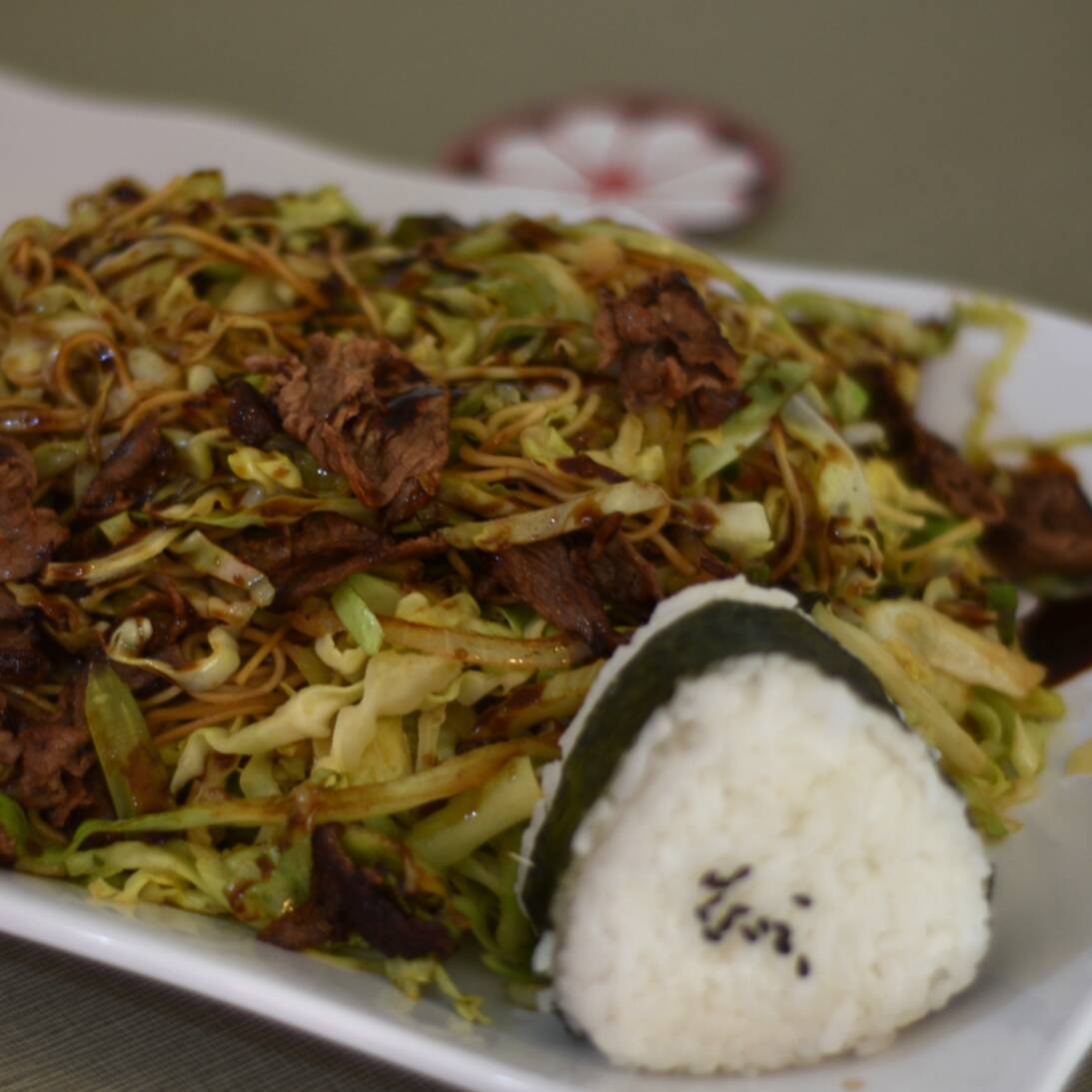 Yakisoba con Res