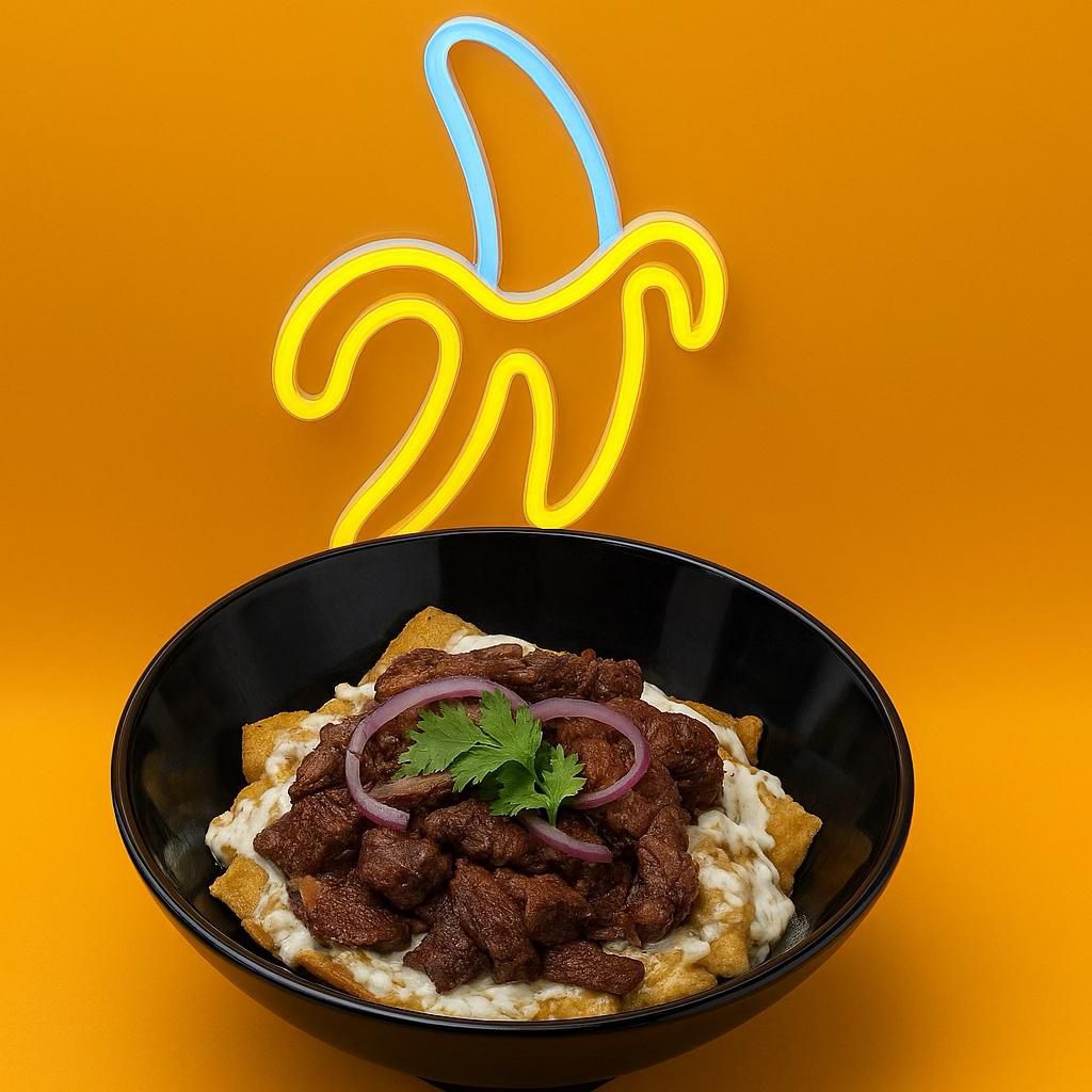 Chilaquiles con Carne