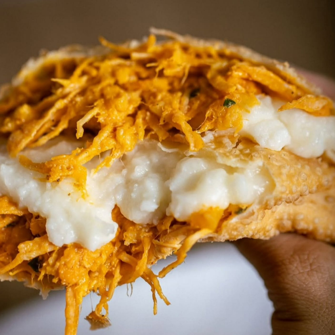 Frango desfiado com Catupiry