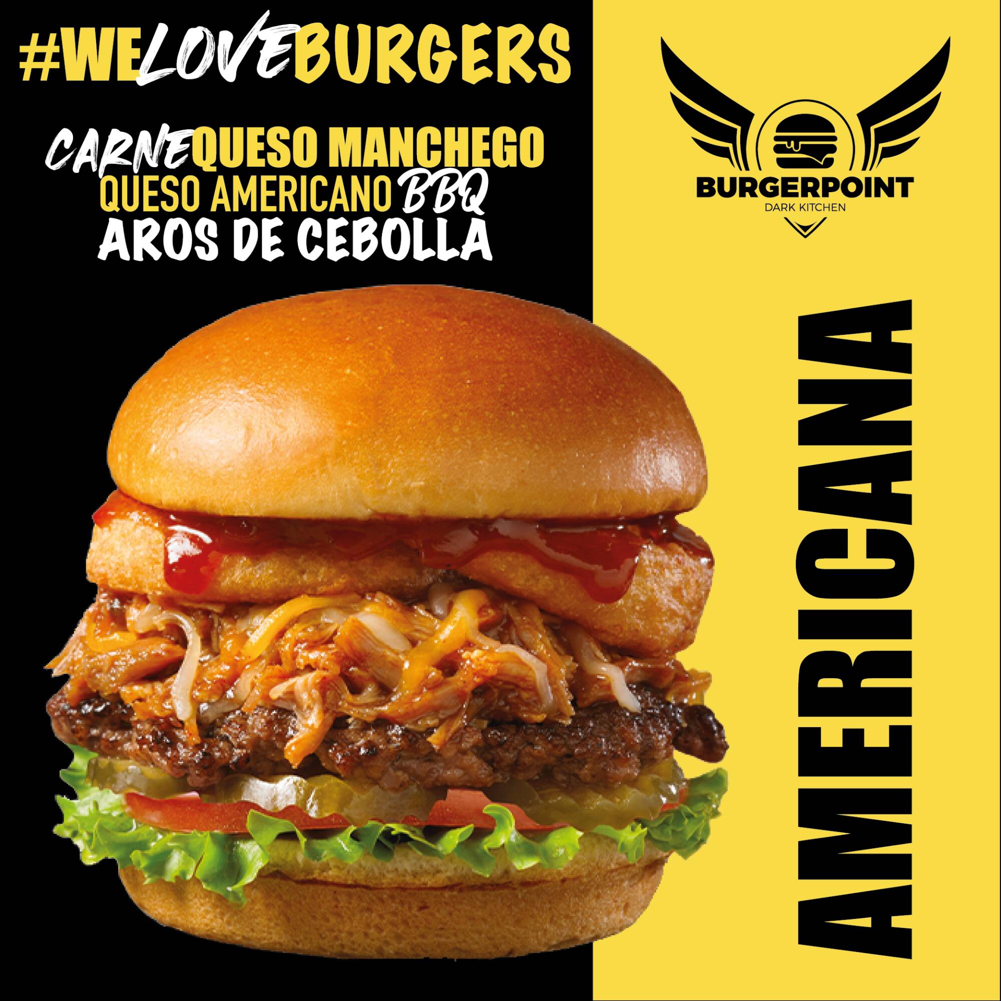 Hamburguesa Americana