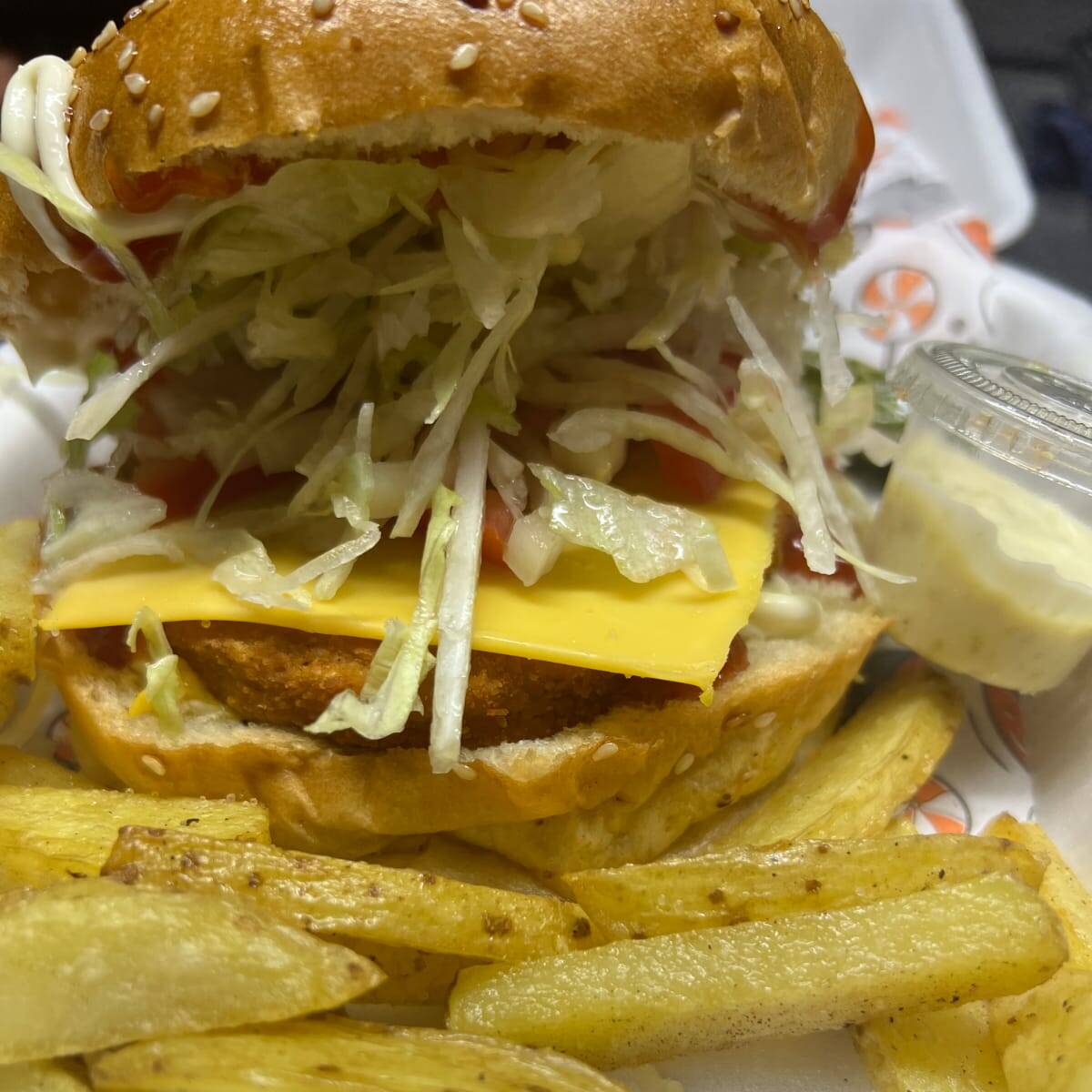 Hamburguesa de Pollo